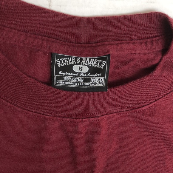 Steve & Barry’s Long Sleeve Shirt Men’s Small Eat at Muffy’s Smorgasbord Buffet - Picture 3 of 7